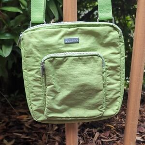 Baggalini Legacy Lime Cross Body Bright Spring Summer Green Bag